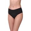 Merry Style mutande incontinenza donna MSGAB004 (Nero, M) | slip assorbenti lavabili cotone traspirante 4 strati per incontinenza urinaria donna uso quotidiano discreto