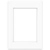 nielsen Conservation Passepartout 1,5 mm, formato esterno 42x59,4 cm (DIN A2) per immagini DIN A3, bianco puro bianco chiaro liscio