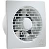 Vortice 0000011149 aspiratore elicoidale da muro MF 120/5 T HCS LL con timer e sensore umidità 120 mm