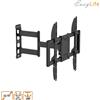 EasyLife Supporto da parete per TV ProMount HD75 Compatto da 32-75 pollici, resistente fino a 50 kg di portata, VESA 400x400, inclinabile e girevole, supporto TV per TV di medie e grandi dimensioni
