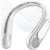 anysun Ventilatore da Collo, Ventilatore Portatile con 66 Uscite d'Aria, Flusso d'Aria a 360°, 4 Velocità, 6000mAh Ricaricabile USB, Ventaglio Mani Libere Leggero e Confortevole per Ufficio, Viaggio