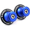 CCYYMOWOK MOWOK M6 Nottolini Cavalletto Alza Moto Accessori per MT09 MT10 MT125 R1 R1M R6 R7 R25 R9 FZ1 FZ6 FZ8 TRACER 7 9 700 900 GT XSR900 Tenere700, TRK 502 702 X, RS660 RS V4, Monster 695 696 821 (Blu)