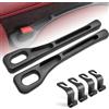 Veszoen 2 Pezzi Car Seat Gap Filler, Riempitivo per Spazi Vuoti per Sedili Auto, Riempitivo per Spazi dei Sedili Auto Car Seat Gap Organizer per Auto, SUV, Camion (Nero)