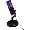THE G-LAB - K-Mic Neon - Microfono USB - Cardioide a doppio canale - Con Supporto e Riduzione del Rumore ENC - Micro Gaming e Microfono PC/PS - RGB a 5 colori - Per Gaming, Streaming e Podcast