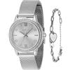 Invicta Orologio analogico da donna al quarzo con cinturino in acciaio inox 48251