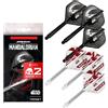 Target Darts Star Wars Mandalorian K Integrato Freccette Voli e Alberi | Personaggio Ispirato Confezione da 6 K-Flex, No.2 | Disney K-Flex Accessori, Intermedio (26mm)