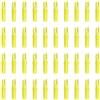 PATIKIL Tiro con Arco Freccia Cocca 6.2mm 0.244, 40pz Inserto Freccia Cocca Sostituzione per Tiro, Giallo