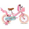 JOYSTAR Little Daisy 16 pollici bicicletta per bambini per 4 5 7 anni ragazze, bicicletta per bambini con cestino e seggiolino e ruote di formazione,bianco…