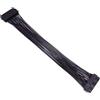 ZLKSKER Cavo di alimentazione ATX a 24 pin, 12 pollici, 18AWG, nero, maschio a femmina, guaina in PVC, 18A, 300V, compatibile con PC