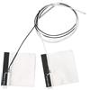 Ouitble Antenna IPE X 4 Costruito -in Ngff/M.2 2pcs Antenna Ricevitore WiFi con IPE X 4 Porta 2.4/5g per N5321GW / 7265/31607625 /3160625