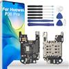 YHX-OU Sostituzione dello Slot SIM per Huawei P30 PRO VOG-L29 VOG-L09 VOG-L04 connettore del Supporto della Scheda SIM
