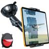 OHLPRO Supporto Tablet Aereo Cockpit per Piloti - Ventosa a Vuoto Aviation Mount con Braccio in Materiale Composito, per iPad 5-13 Pollici, iPhone, Tablet e Smartphone