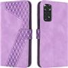 OKZone Cover per Xiaomi Redmi Note 11 /Note 11S, Custodia in PU Pelle per Xiaomi Redmi Note 11 /Note 11S, Custodia a Libro Folio Portafoglio con Chiusura Magnetica Wallet Case Flip Cover (Porpora)
