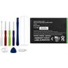Vvsialeek BAT-30615-006 Batteria di ricambio compatibile per Black-Berry Bellagio, Bold 9790, Bold 9900 con toolkit