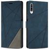SONWO Cover per Samsung Galaxy A50 / A50S / A30S, Flip Caso in PU Pelle Case Cover Custodia con Slot per Schede e Supporto Stand per Samsung A50 / A50S / A30S, Blu