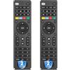 Xiaodib Confezione da 2 telecomandi universali per Samsung, LG, Hisense, Toshiba, Insignia, Panasonic, Vizio, Sharp, Philips