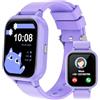 pmstuy Smartwatch Bambini, 1.83 Orologio Telefono Bambino con Chiamate, 100+ Sports, 24/7 Cardiaca Monitor del Sonno, con/senza app, 14 Giochi, Fotocamera, Sveglia, IP68 Smartwatch Regalo per Ragazzi Ragazz