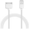 DCNETWORK Cavo di sincronizzazione e ricarica USB per iPhone 4 4s 3G 3GS iPad 1 2 3 iPod Touch Nano 30 pin cavo di ricarica Dock adattatore dati 3,3 piedi (bianco)