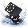 Generico Vibex Telecamera Posteriore Auto Universale 170° Grandangolo | Retrocamera HD con Visione Notturna LED | Impermeabile IP68 | Supporto Parcheggio | Compatibile con Autoradio Android e Monitor RCA