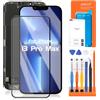 AGCUT Display LCD OLED per iPhone 13 Pro Max Display LCD per iPhone 13 ProMax A2484 A2641 A2644 A2645 A2643 6,7 3D Touch Screen Sostituzione Touch Screen Digitizer Assembly con Riparazione Kit, Nero