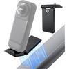 K&F CONCEPT Supporto Magnetico con Montatura compatibile con Insta360 X5/X4/X3/GO 3/GO 2/X4 Air, Impugnatura Pieghevole, Supporto Magnetico con Foro per Vite da 1/4 e Base Tipo Arca per Treppiede