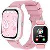 pmstuy Smartwatch Bambini, 1.83 Orologio Telefono Bambino con Chiamate, 100+ Sports, 24/7 Cardiaca Monitor del Sonno, con/senza app, 14 Giochi, Fotocamera, Sveglia, IP68 Smartwatch Regalo per Ragazzi Ragazz