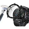 Acadeny Custodia rigida compatibile con HONOR MagicWatch 2 46 mm con pellicola protettiva, 9H Durezza Hart PC Case sottile in vetro temperato per Smart HONOR MagicWatch 2 46 mm, nero