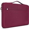 DOMISO Custodia PC Computer Portatile 14 Pollici,Borsa per MacBook Air 15 M4 M3 M2,MacBook PRO,14 Pollici dell Acer Lenovo HP ASUS Notebook,Porta Cover Laptop Case Sleeve,con Manico Retrattile,Vino