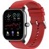 Shieranlee Compatibile con Amazfit GTS 2mini Cinturino,Amazfit GTS2 Cinturino,Amazfit GTS2E Cinturino, Amazfit BIP Cinturino, 20mm in Morbido Silicone per AGPTEK,Blackview BV-ID205G,BV-X2,ASWEE