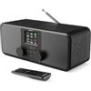 Majority Radio Internet WiFi | Radio DAB+ | Tuner DAB | Radio FM Bluetooth | Poste Radio Bluetooth | Spotify Connect | Podcasts | Télécommande | App OKTIV | Enceinte Stéréo | Majority Rostock Internet Radio
