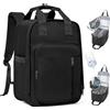 SZLX Zaino Ryanair 40x30x20 Sottovuoto con Pompa Zaino Ryanair 40x20x25 Donna Zaino da Viaggio Wizzair Bagaglio a Mano Uomo per Laptop da 14 Pollici Borse da Cabina 45x36x20 Easyjet con Porta Scarpe