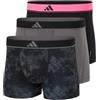 adidas Trunk (3pk) -Active Micro Flex Eco-Bequeme Unterwäsche Pantaloncini, Assorted_4am014, M Uomo