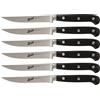 Berkel - ADHOC SET 6 COLTELLI DA BISTECCA NERO LAMA LISCIA