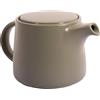 Point-Virgule teiera in gres con infusore in acciaio inox Olive Green 600ml