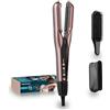 Cecotec Piastra e Asciugacapelli per Capelli AirLisse 2in1 ForceDry Duo Black. 1000 W, 112000 rpm, Motore Brushless, Flusso Aria 13 m/s, 3 Modalità, Doppia Piastra Riscaldante, Plasma, 2 Accessori