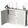 PZPIUGY Contenitore per router WiFi, scaffali sospesi, montaggio a parete, cavi, organizer da parete