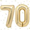 UDRKFOPK Palloncini Compleanno 70 Anni Beige,40 Pollici Beige Palloncino Numero 70,Palloncini 70 Anni Compleanno,Palloncini 70 Anni,Palloncini 70 per Feste di Compleanno Anniversario Decorazioni