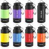 flintronic 8 Pezzi Mini Torcia Portachiavi, 8 Colori Impermeabili Mini Torcia Led, Ricaricabile USB Portachiavi Torcie Luce, Torcie Bambini per Attività All'aperto, Campeggio, Escursionismo, Regalo