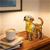 LOMUG Luce notturna decorativa per cani luminosi, in resina, lampada a LED per cani, classe energetica A, lampada decorativa per gli appassionati di cani, decorazione per la cameretta dei bambini