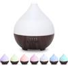 flintronic Diffusore di Oli Essenziali, Con LED a 7 colori, 100ml Ultrasuoni Diffusore di Aromi Umidificatore Ambiente, per Camera da Letto, SPA, Ufficio, Neonato