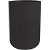 MSV - Bicchiere Gino Nero - Design Compatto ed Elegante - Ø7.1 x 10.5 cm - Colore Verde - Perfetto per Cucina e Bagno - Accessorio Pratico e Decorativo