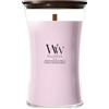 WoodWick Candela profumata | Candela grande a clessidra | Cherry Blossom & Vanilla | Regali perfetti per donne