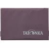 Tatonka Porta carte RFID Block - Kreditkarten-Etui mit RFID-Blocker - TÜV geprüft - Bietet Platz für mindestens 4 Karten, Prugna Mezzanotte, 9,5 x 6 cm, Porta carte con blocco RFID