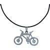 Miniblings Collana Catena della Bicicletta Pelle per Il Tempo Libero Movimento Sport Estivi