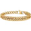 Breil Gioiello TJ2977 collezione GRITTY, BRACCIALI da UOMO in ACCIAIO COLORATO colore ORO misura 22 con SENZA PIETRE
