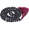 Generic Fukugems 108 mala tibetano collana per donne uomo, mala bracciale buddista, meditazione mala, lava youga mala