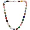 Treasure Bay Collana da donna fatta a mano, 10 x 16 mm, con pietre preziose naturali e perline per donne e ragazze