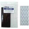 URSA Straps, lotto di 8 nastri elastici (marrone) | Nastro adesivo elastico in tessuto moleskine | Nastri di prevenzione delle vesciche molto resistenti | Bende senza residui per piedi e corpo |