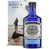 KAIZA 5 BLUE GIN - 0,5 l - 43% | Gin dall'Africa del Sud/Città del Capo | Floreale, fruttato, fresco | Sambuco, Mirtillo e Frutto del Drago | Surfer