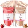 MK Misskandy since 2019 Misskandy® zucchero filato per macchina - Confezione da 2 * 160Gr:Aromi:fragola/lampone Polvere di zucchero+ 10 bastoncini (gratis) (pomme d'amour/cookie)